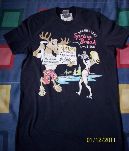 Camiseta Abercrombie Tamanho P